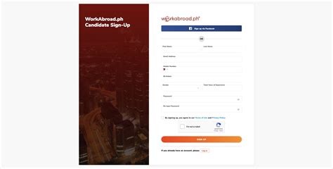 www workabroad com ph sign up login password